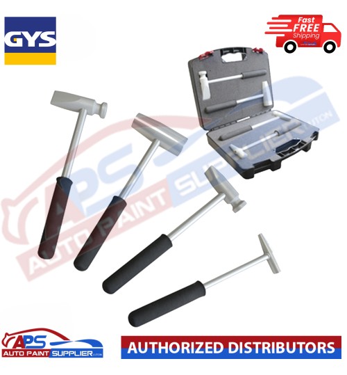 Set 4 Alu Hammer Car Body Workshop 020986 GYS